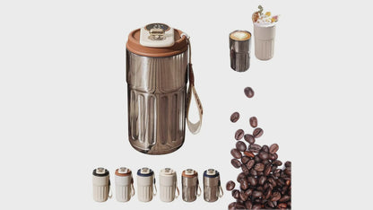 Smart Thermos Bottle Water Digital Led Temperature Coffee Mug Cup Stainless Steel Tumbler Vacuum Flask for Camping Christmas